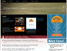 Tablet Screenshot of nukefree.org